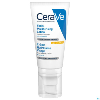 Cerave creme hydratante visage ip25    52ml
