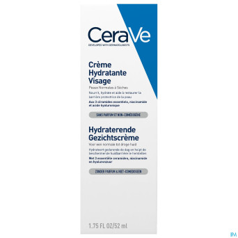 Cerave creme hydratante visage    52ml