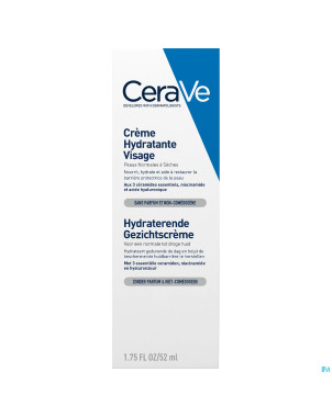 Cerave creme hydratante visage    52ml
