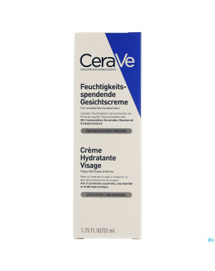 Cerave creme hydratante visage    52ml