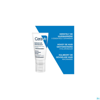 Cerave creme hydratante visage    52ml