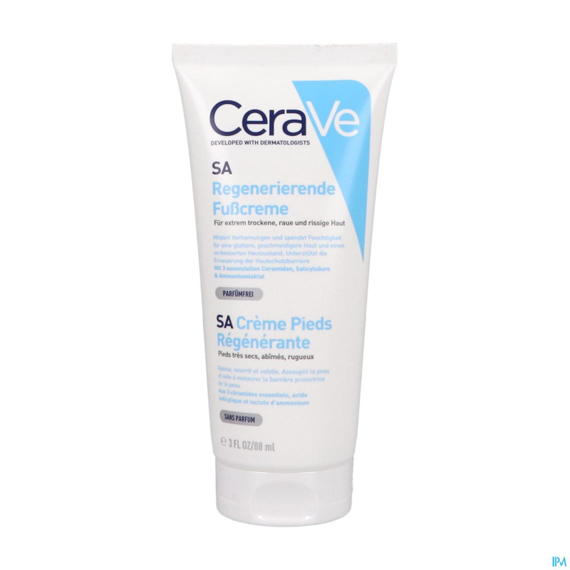Cerave sa creme pieds regenerante    88ml
