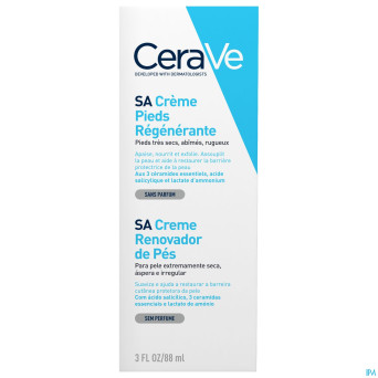 Cerave sa creme pieds regenerante    88ml