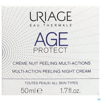 Uriage age protect cr nuit peel.multi-actions 50ml