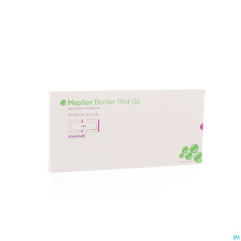 Mepilex border post-op pans    10x20cm 5 496405