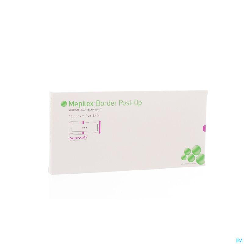 Mepilex border post-op pans    10x20cm 5 496405