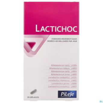 Lactichoc    caps 20