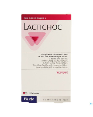 Lactichoc    caps 20