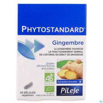 Phytostandard gingembre    caps 20