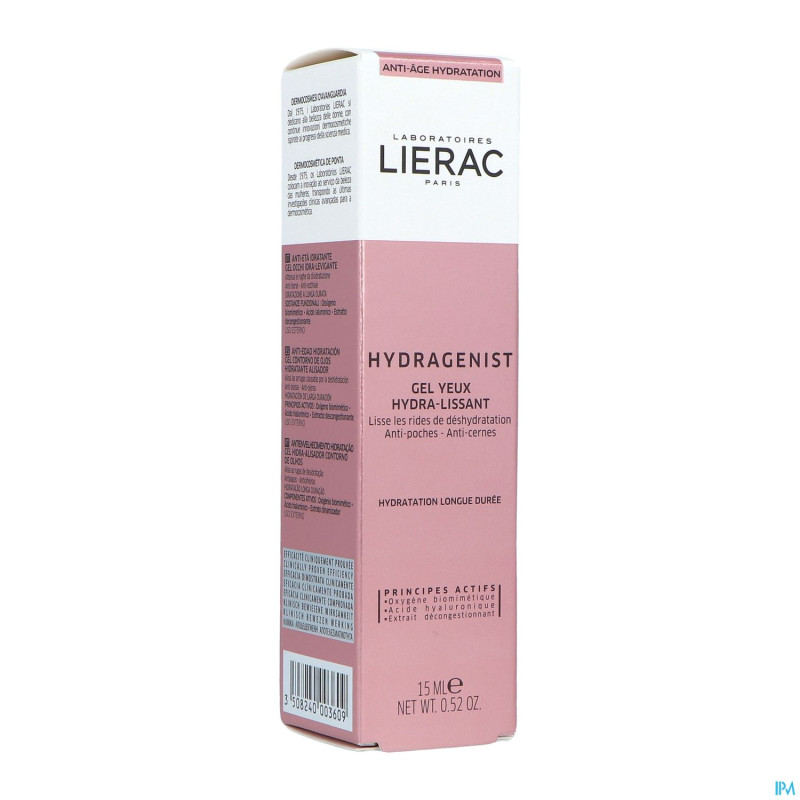 Lierac hydragenist yeux    fl 15ml