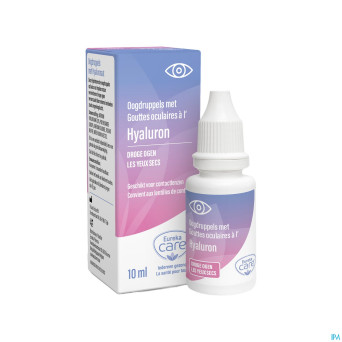 Eureka care collyre yeux secs hyaluron    10ml