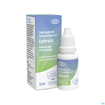 Eureka care collyre yeux fatigues euphrasia   10ml