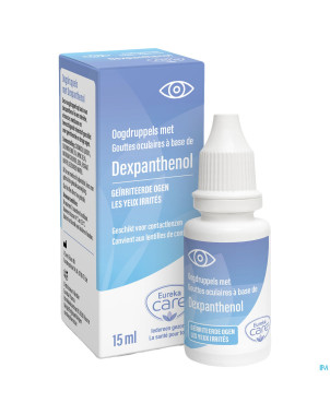 Eureka care collyr.yeux irri.dexpanth.prov.b5 15ml