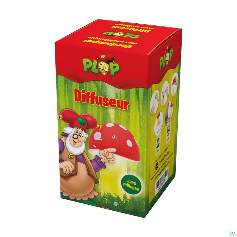 Studio 100 diffuseur plop champignon