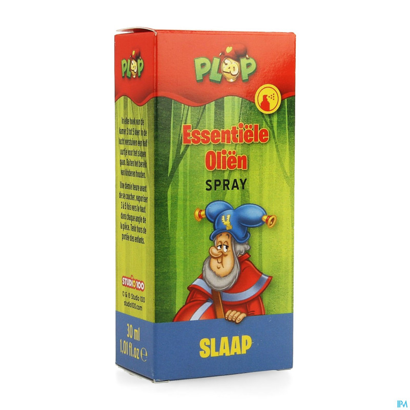 Studio 100 huile essentiele sommeil plop spray30ml