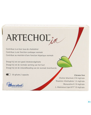 Artechol in    caps  30