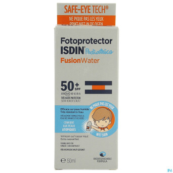 Isdin fotoprotector pediat.fusion water ip50+ 50ml