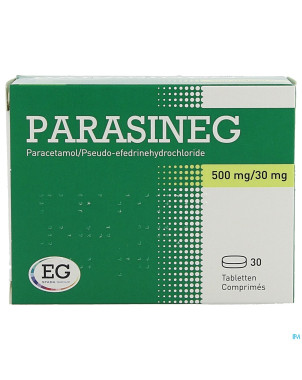 Parasineg 500mg/30mg comp 30