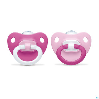 Nuk sucettes 1 classic fashion fille 0-6m 2