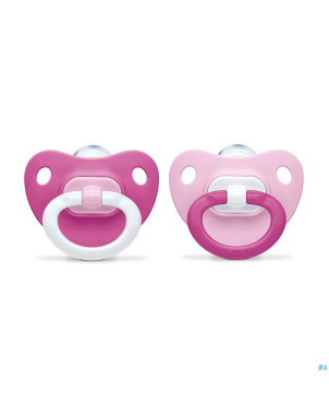 Nuk sucettes 1 classic fashion fille 0-6m 2