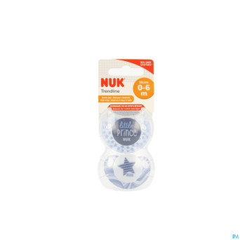 Nuk sucettes 1 trendline day garcon 0-6m 2