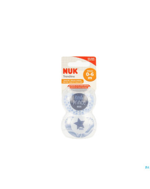 Nuk sucettes 1 trendline day garcon 0-6m 2