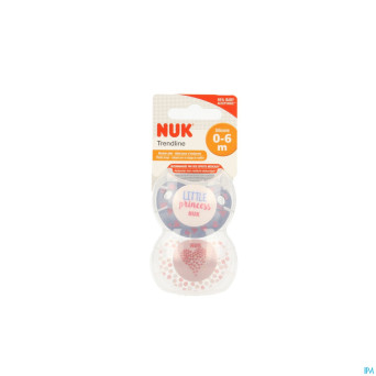 Nuk sucettes 1 trendline day fille 0-6m 2