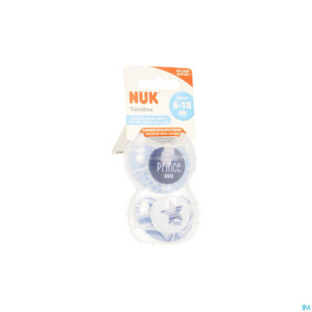 Nuk sucettes 2 trendline day garcon 6-18m 2
