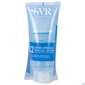 Svr physiopure gelee moussant duo 2x200ml