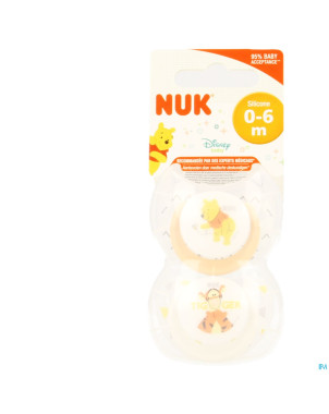 Nuk sucettes 1 trendline winnie 0-6m 2