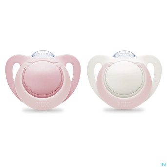 Nuk sucettes 0 genius fille 0-2m 2