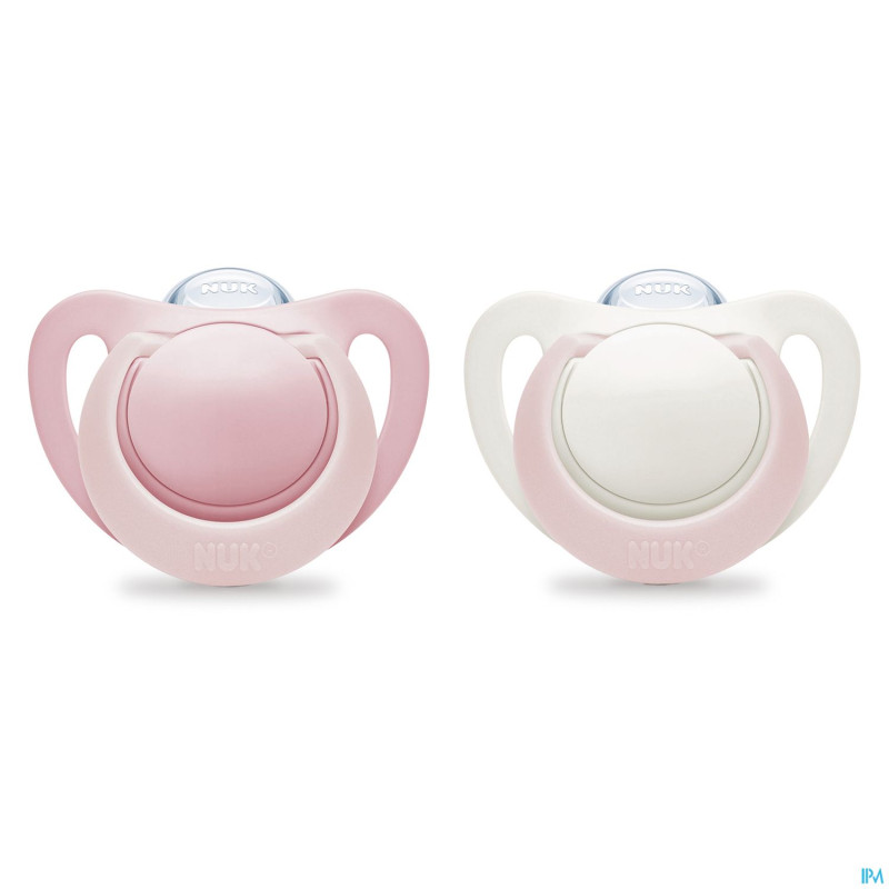 Nuk sucettes 0 genius fille 0-2m 2
