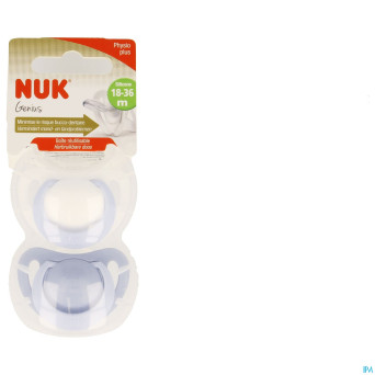 Nuk sucettes 3 genius garcon +18m 2