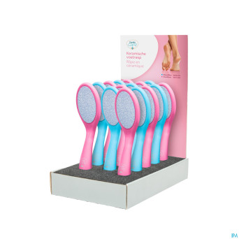 Eureka care rape pied ceramique bleu