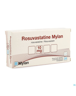 Rosuvastatine viatris 10mg comp pell 28