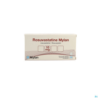 Rosuvastatine viatris 10mg comp pell 28