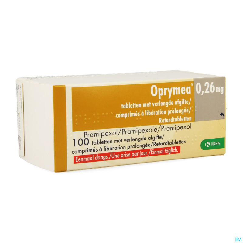 Oprymea 0,26mg krka lib.prol. comp 100