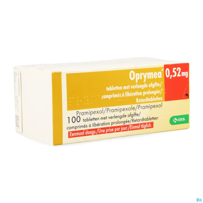 Oprymea 0,52mg krka lib.prol. comp 100