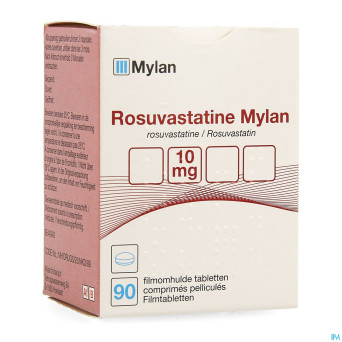 Rosuvastatine viatris 10mg comp pell 90