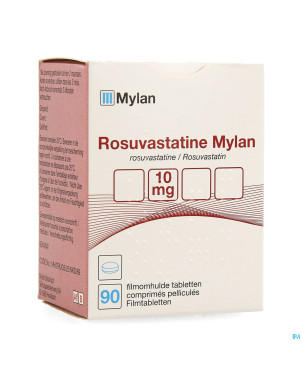 Rosuvastatine viatris 10mg comp pell 90