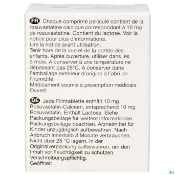 Rosuvastatine viatris 10mg comp pell 90