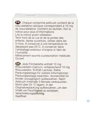 Rosuvastatine viatris 10mg comp pell 90
