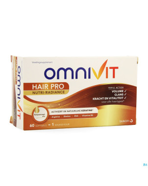 Omnivit hair pro nutri radiance    caps  60