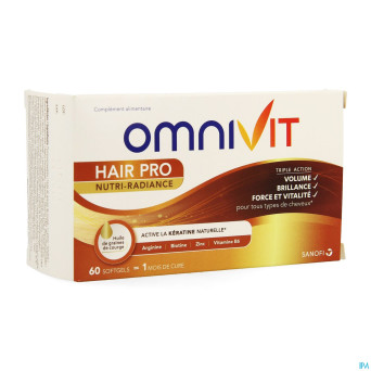 Omnivit hair pro nutri radiance    caps  60