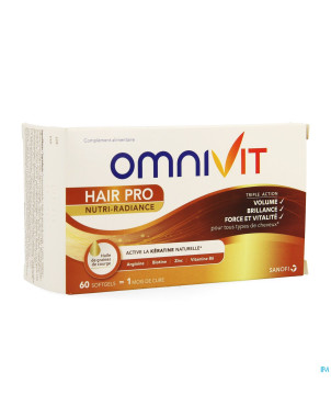 Omnivit hair pro nutri radiance    caps  60