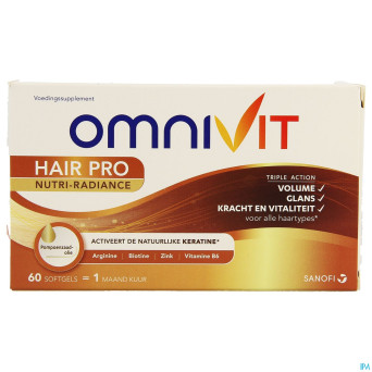 Omnivit hair pro nutri radiance    caps  60