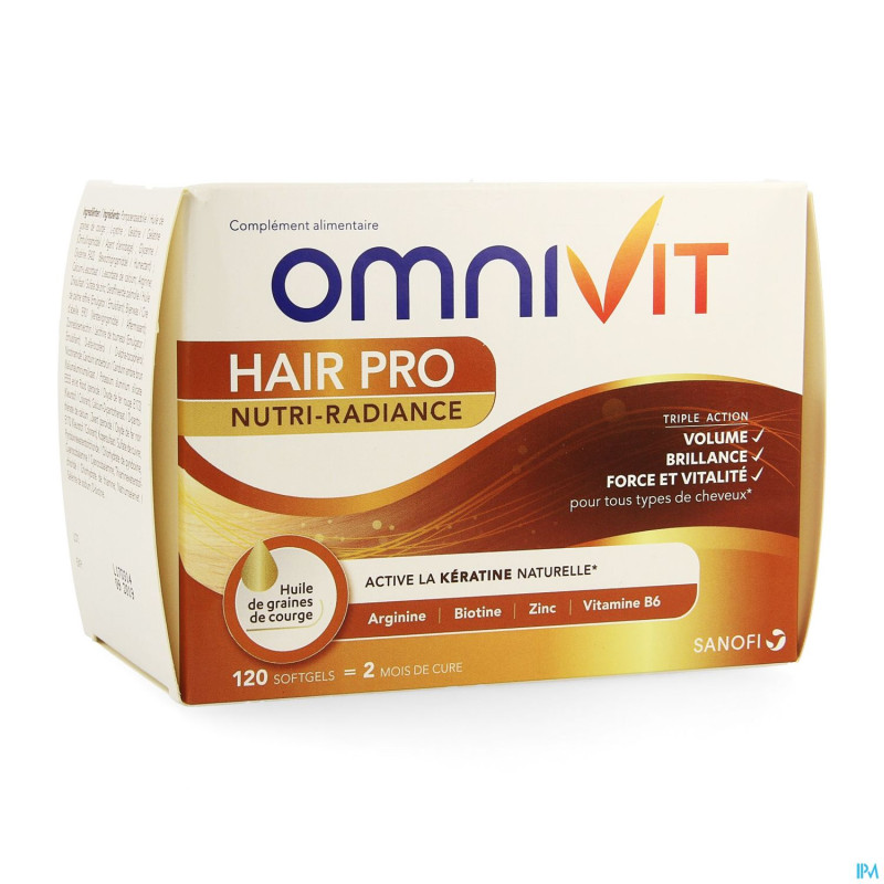 Omnivit hair pro nutri radiance    caps  120