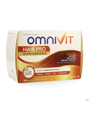Omnivit hair pro nutri radiance    caps  120