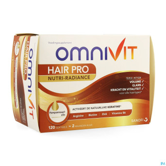 Omnivit hair pro nutri radiance    caps  120