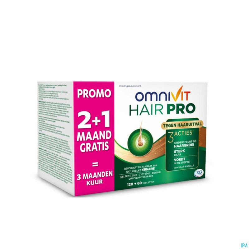Omnivit hair pro nutri repair    comp 180